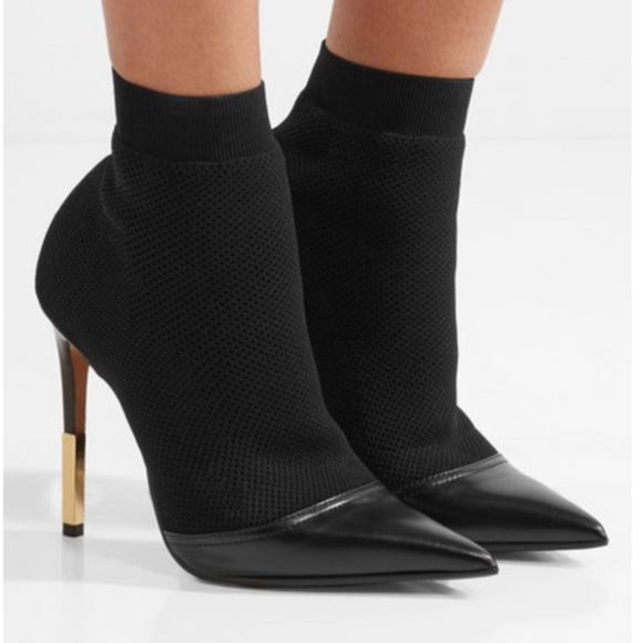 Balmain Shoes - Balmain Sock Booties